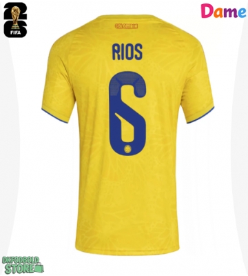Colombia Richard Rios #6 Replika Hjemmebanetrøje Dame VM 2026 Kortærmet